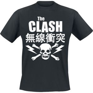 The Clash Skull Interpretation tricko černá