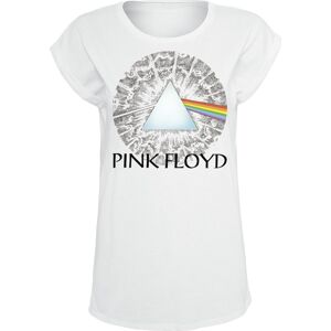 Pink Floyd Dark Side Of The Moon Dámské tričko bílá