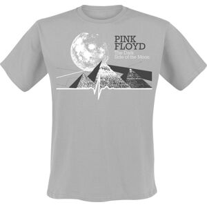 Pink Floyd DSTOM Pyramids Moon Tričko šedá
