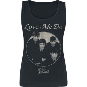 The Beatles Love Me Do Photo dívcí top černá