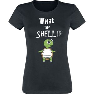 What The Shell!? dívcí tricko černá