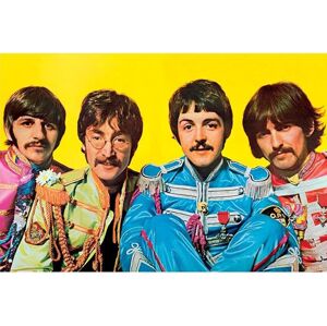 The Beatles Lonely Hearts Club plakát vícebarevný