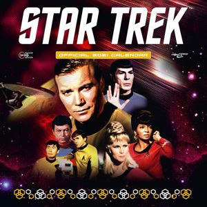 Star Trek Wandkalender 2021 Nástenný kalendár vícebarevný