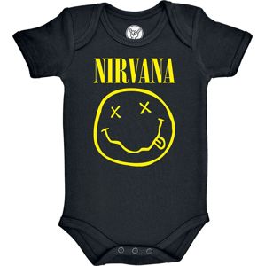 Nirvana Metal-Kids - Smiley body černá
