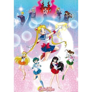 Sailor Moon Moonlight Power plakát vícebarevný
