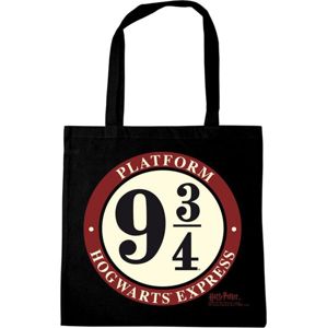 Harry Potter Platform 9 3/4 Plátená taška černá