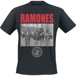 Ramones Cage Photo tricko černá