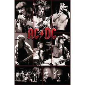 AC/DC Live - (Collage) plakát vícebarevný