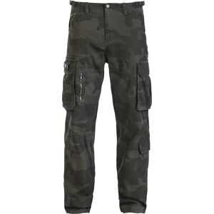 Black Premium by EMP Army Vintage Trousers Kalhoty tmavě maskáčová