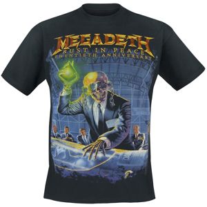 Megadeth Rust In Peace (Anniversary) tricko černá