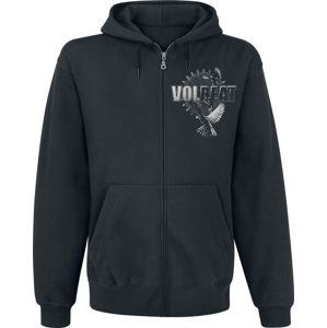 Volbeat Heaven & Hell mikina s kapucí na zip černá