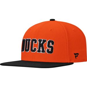 NHL Anaheim Ducks kšiltovka cerná/oranžová