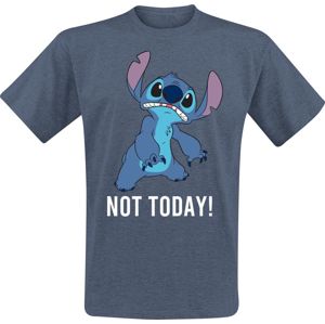 Lilo & Stitch Not Today! Tričko smíšená modrá