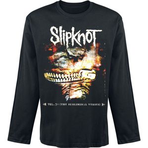 Slipknot Vol 3 Tričko s dlouhým rukávem černá