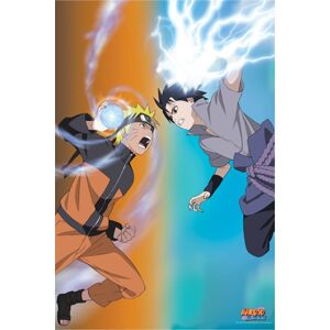 Naruto Shippuden - Naruto vs. Sasuke plakát vícebarevný