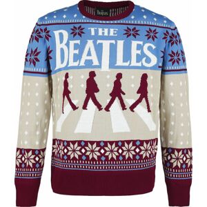 The Beatles Holiday Sweater 2021 Mikina vícebarevný
