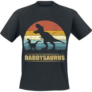 Family & Friends Daddysaurus 3 Tričko černá