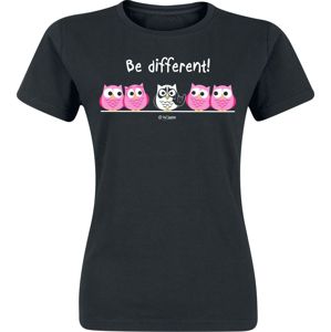 Be Different! Be Different! - Metal Dámské tričko černá