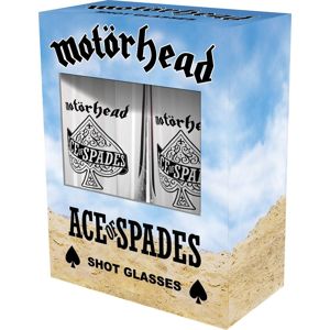 Motörhead Ace Of Spades sada sklenicek transparentní