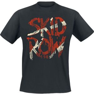 Skid Row 1989 Tričko černá