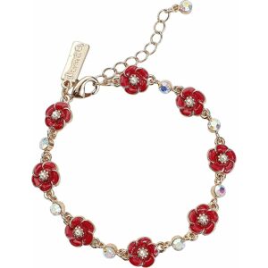 Lovett & Co. Small Rose Bracelet náramek červená