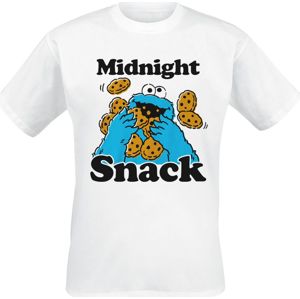 Sesame Street Midnight Snack tricko bílá