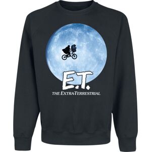 E.T. - Der Ausserirdische Bike In The Moon Mikina černá