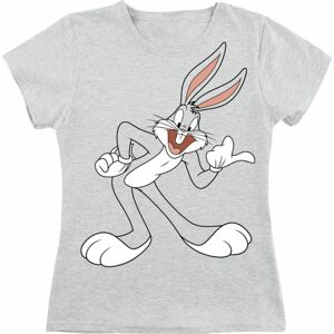 Looney Tunes Kids - Bugs Bunny detské tricko smíšená svetle šedá