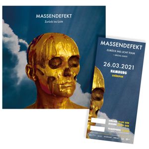 Massendefekt Zurück ins Licht - Hamburg - 26.03.2021 - Grünspan CD & vstupenka standard