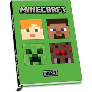 Minecraft A5 Kalenderbuch 2023 Diář vícebarevný