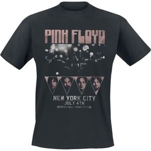 Pink Floyd New York City Wooster Hall Tričko černá