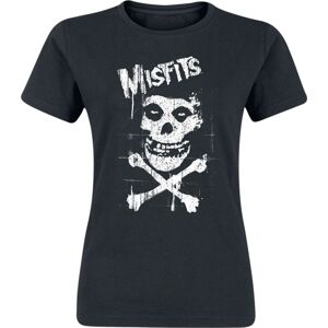 Misfits Bones Dámské tričko černá