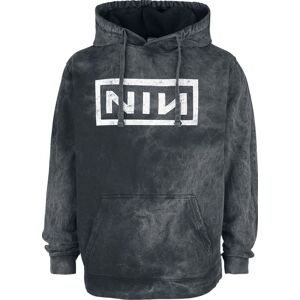 Nine Inch Nails Big Logo Mikina s kapucí charcoal