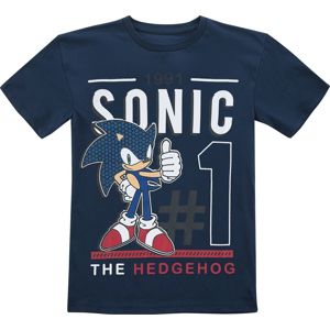 Sonic The Hedgehog 1991 detské tricko tmavě modrá