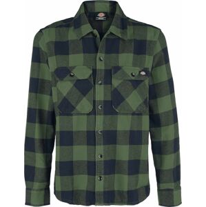 Dickies Tričko New Sacramento Košile zelená