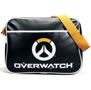 Overwatch Logo Taška pres rameno černá/bílá/žlutá