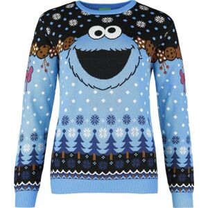 Sesame Street Cookie Holiday Pletený svetr vícebarevný