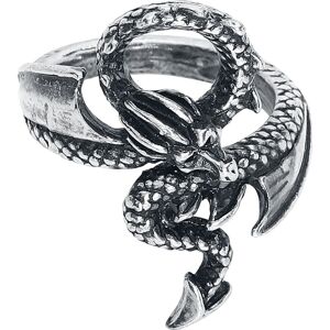 Alchemy Gothic Dragons Lure Prsten stríbrná