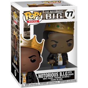 The Notorious B.I.G. Notorious B.I.G. (With Crown) Rocks Vinyl Figure 77 Sberatelská postava standard