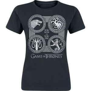 Game Of Thrones House Sigils Dámské tričko černá