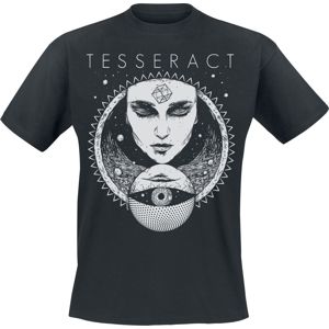 Tesseract Face Tričko černá