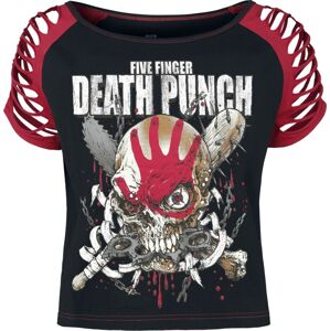 Five Finger Death Punch EMP Signature Collection Dámské tričko cerná/cervená