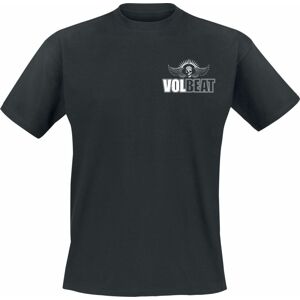 Volbeat Pocket Print Tričko černá