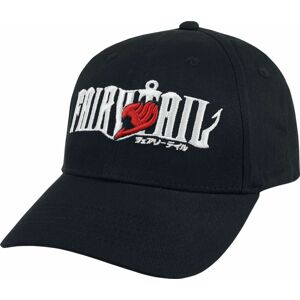 Fairy Tail Logo Baseballová kšiltovka černá