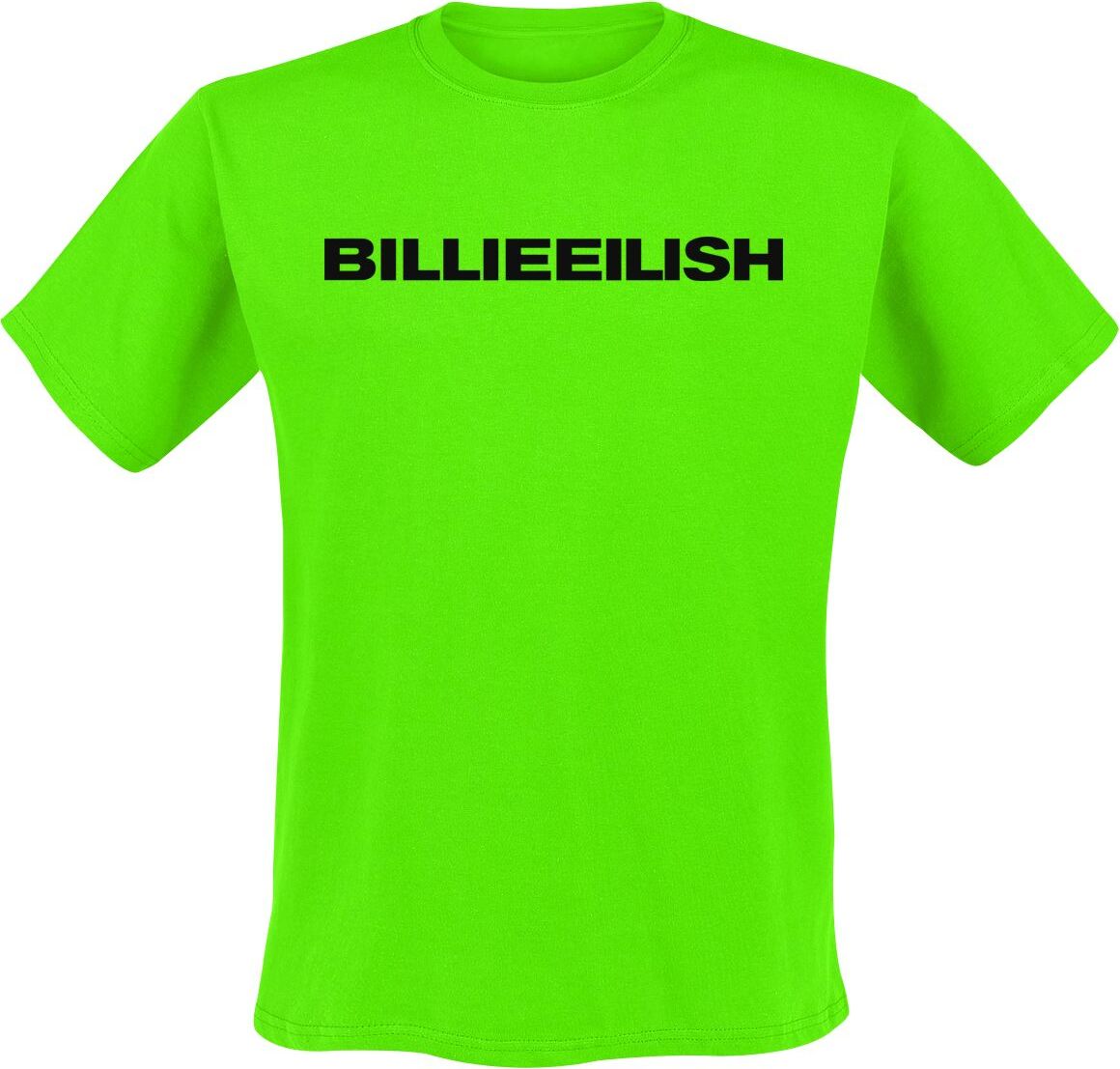 Eilish, Billie Logo Tričko limetka