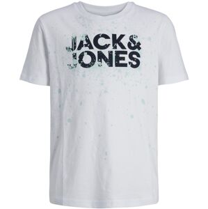 Jack & Jones Junior Tričko Jcosplash SMU s krátkými rukávy detské tricko bílá