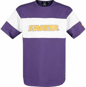 Starter Block Jersey Tričko fialová / bíla