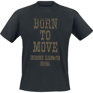 Creedence Clearwater Revival (CCR) Born To Move Tričko černá