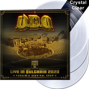 U.D.O. Live in Bulgaria 2020 – Pandemic Survival Show 3-LP transparentní