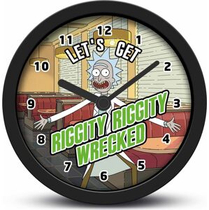 Rick And Morty Wrecked - Desk Clock Hodiny standard